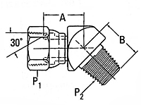 2049 NPSM X External Pipe Adapter